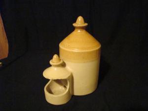 Chicken Waterer made in England by Doulton Lambeth, CW123