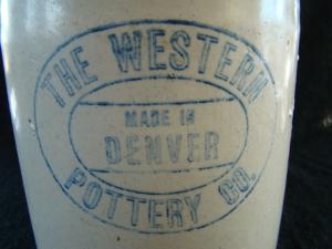 Western Pottery Co. logo, Denver, CO