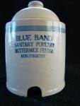 'Blue Band Sanitary Poultry Buttermilk Feeder Non-Corresiv'